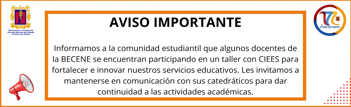 Aviso Importantes CIEES 2026.